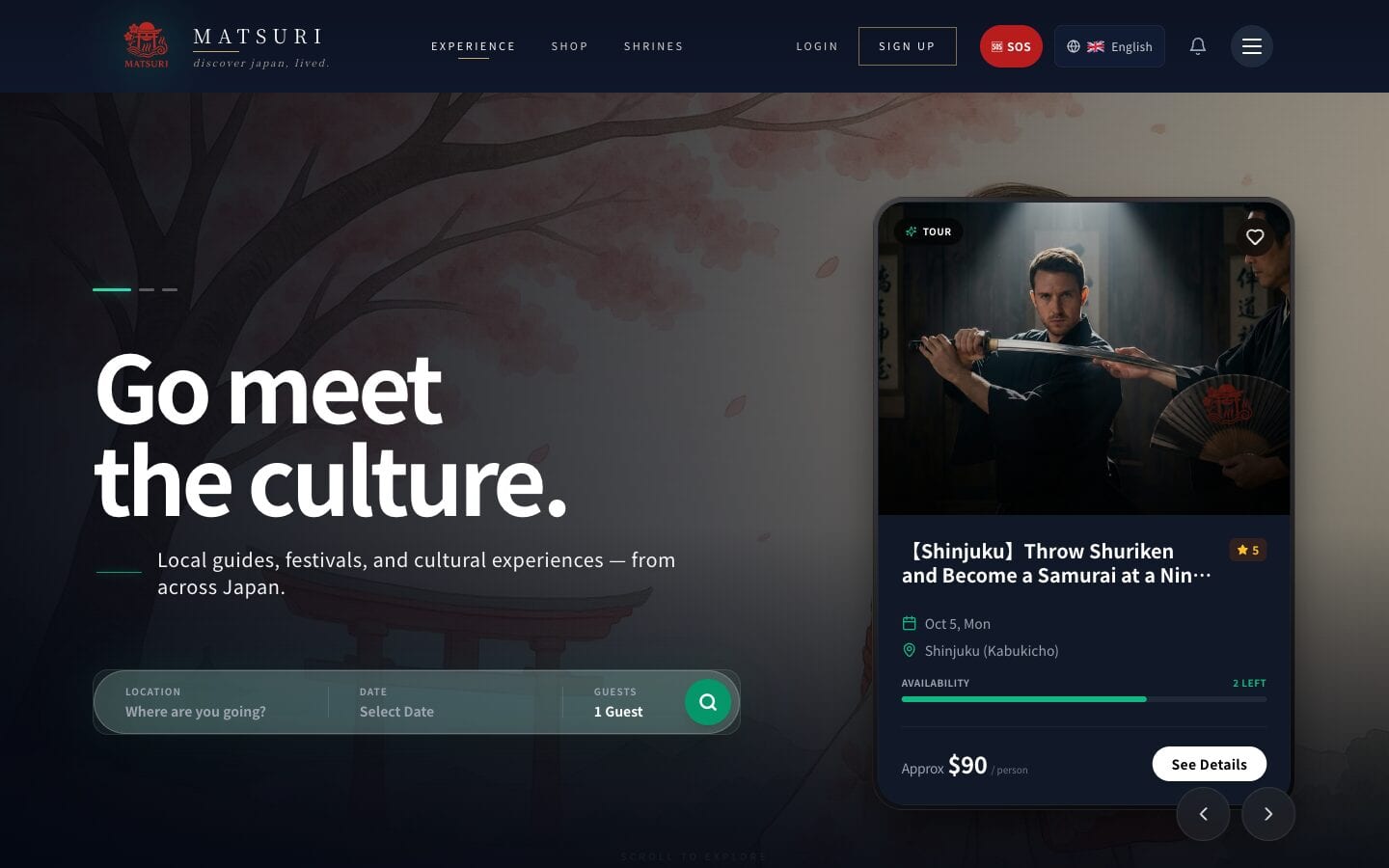 Matsuri(matsuri.group)とは? 日本の文化体験を探して予約できるサービスを実際の画面で解説【2026年版】