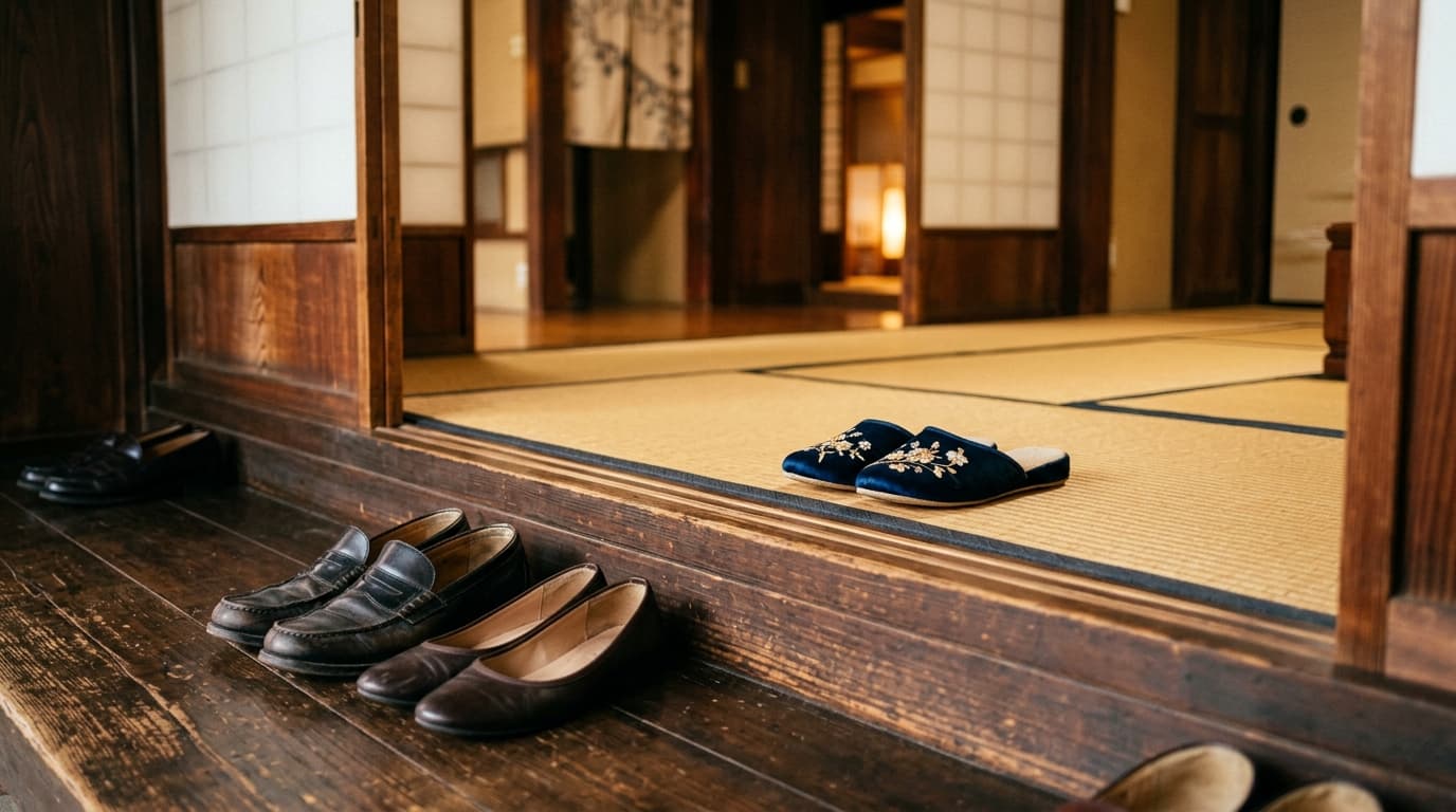 The Sacred Threshold — Why Shoes Stay at the Door