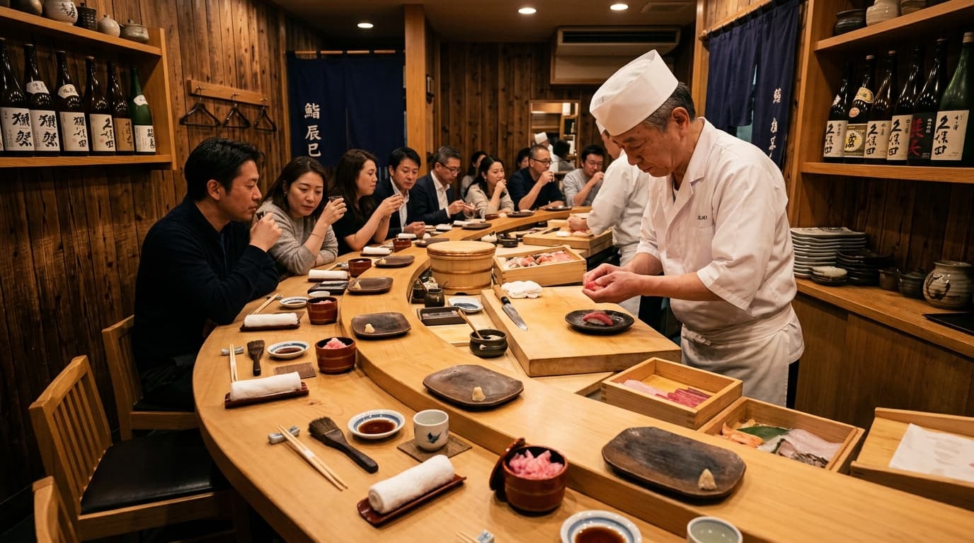 How to Order Sushi Like a Tokyo Native (Without Embarrassing Yourself)