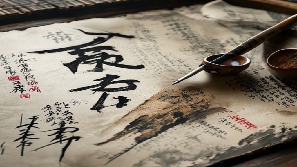 書道アトリエ — 文字に魂を込める日本の伝統