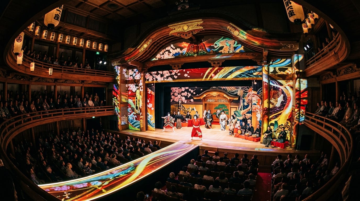 When a 650-Year-Old Stage Awakens: The Day Traditional Performing Arts Met Technology