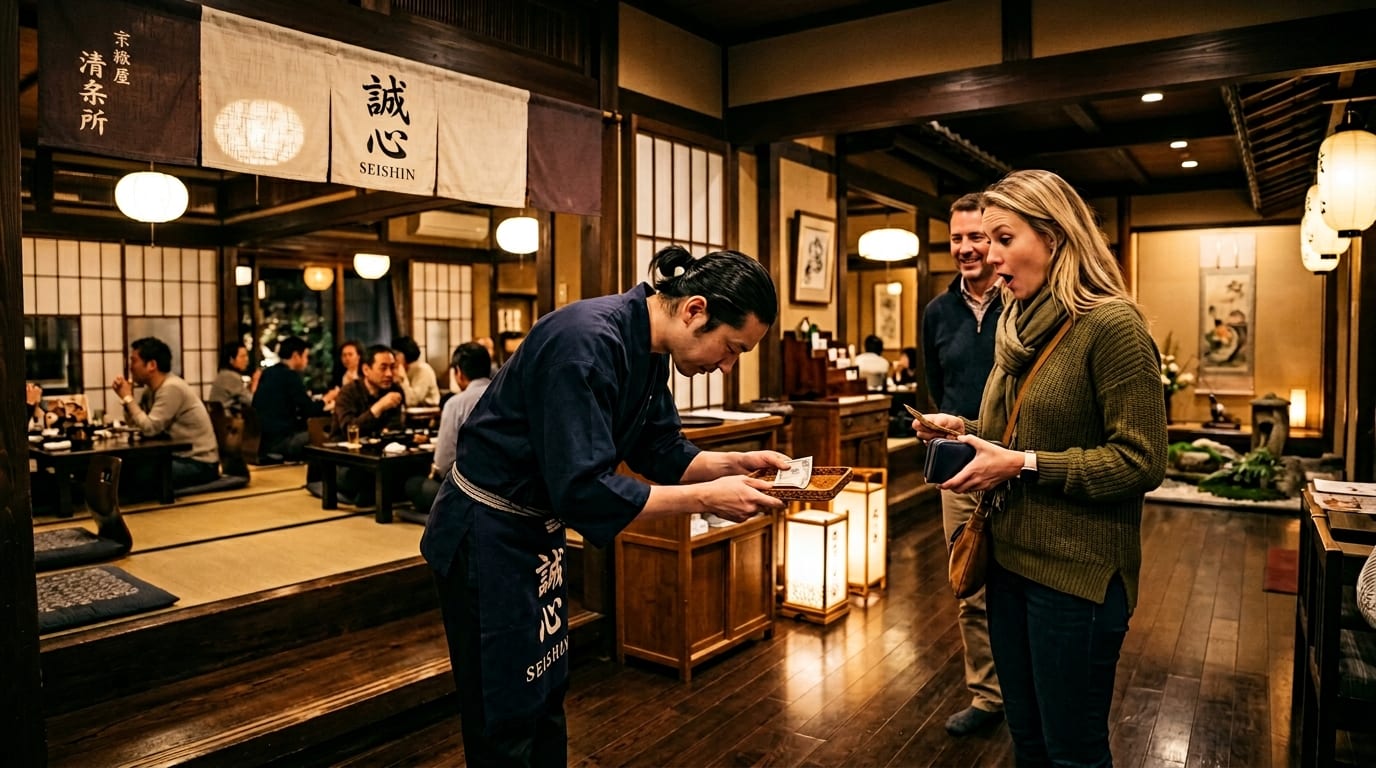 チップを渡したら追いかけられた ― 日本で「お金を返される」理由