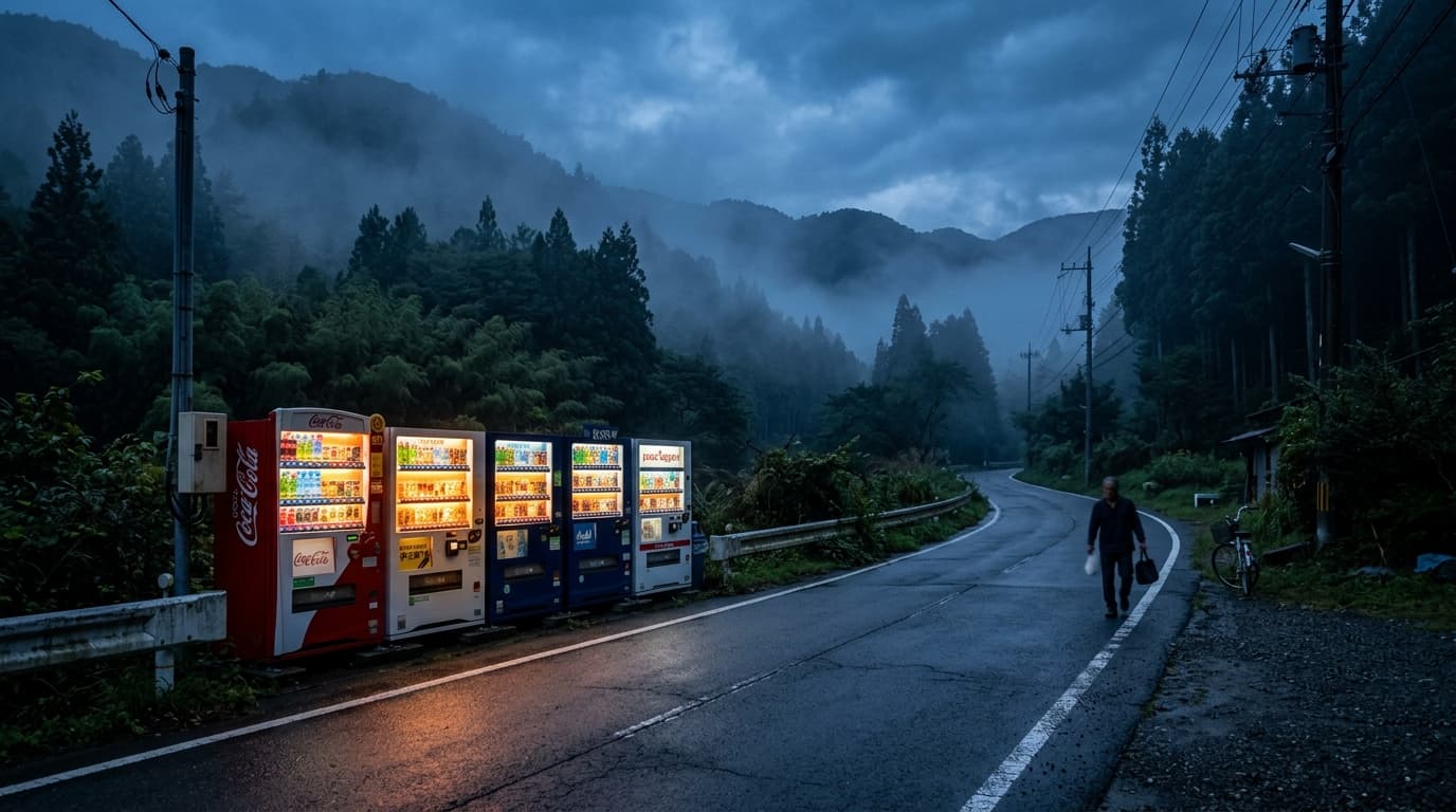 Why Japan Has 5 Million Vending Machines
