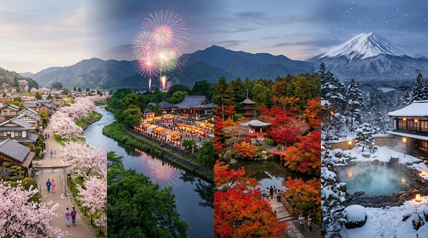 The 4 Seasons of Japan — Why Timing Is Everything